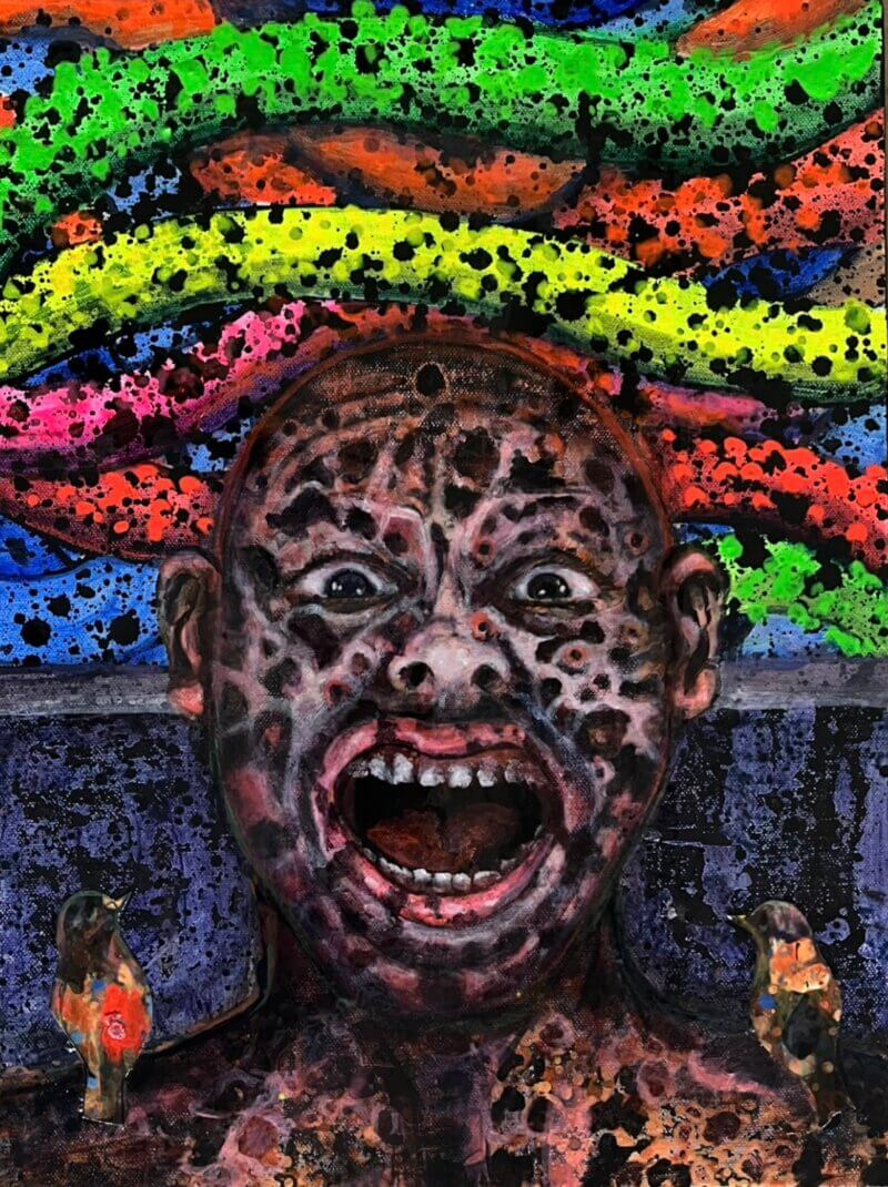 Le cririre - 40cmx30cm - Dediex